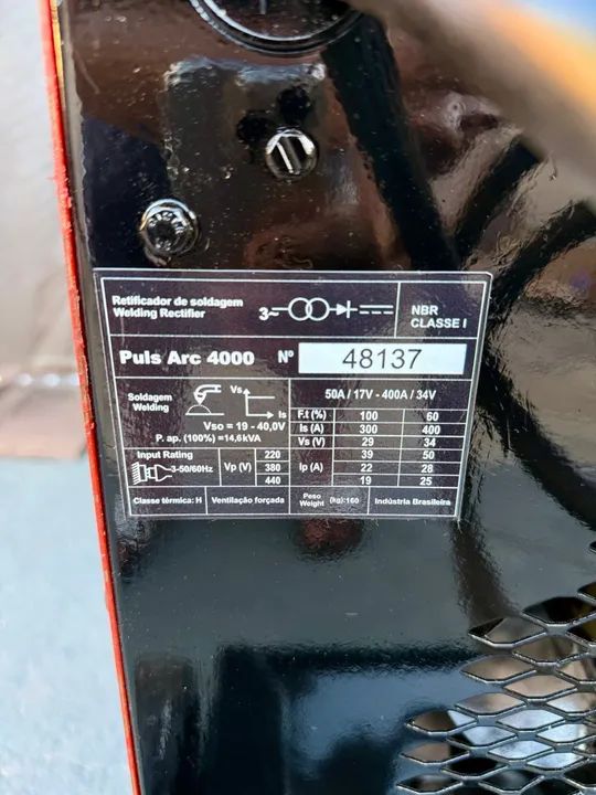 Mig Castolin 400 amperes Cabeçote Externo  - Foto 3