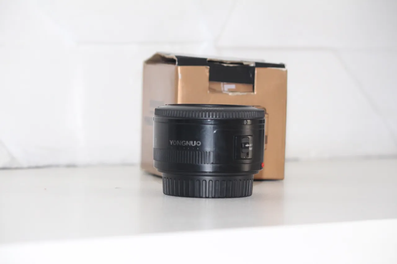 Lente Yongnuo 50mm para Canon
