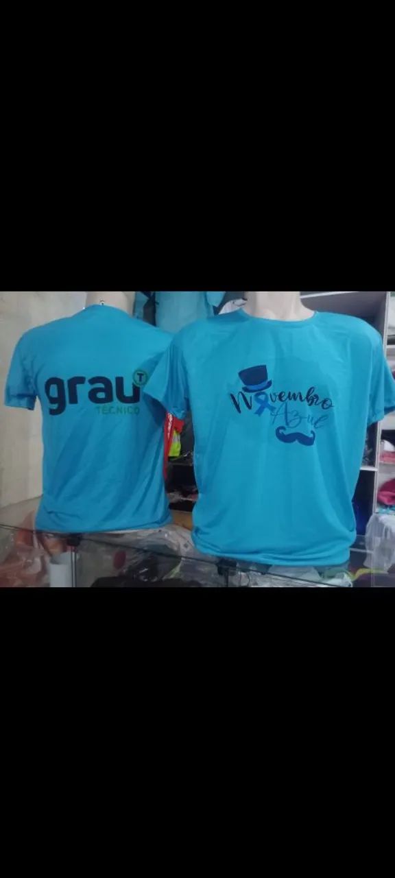 Camiseta novembro azul