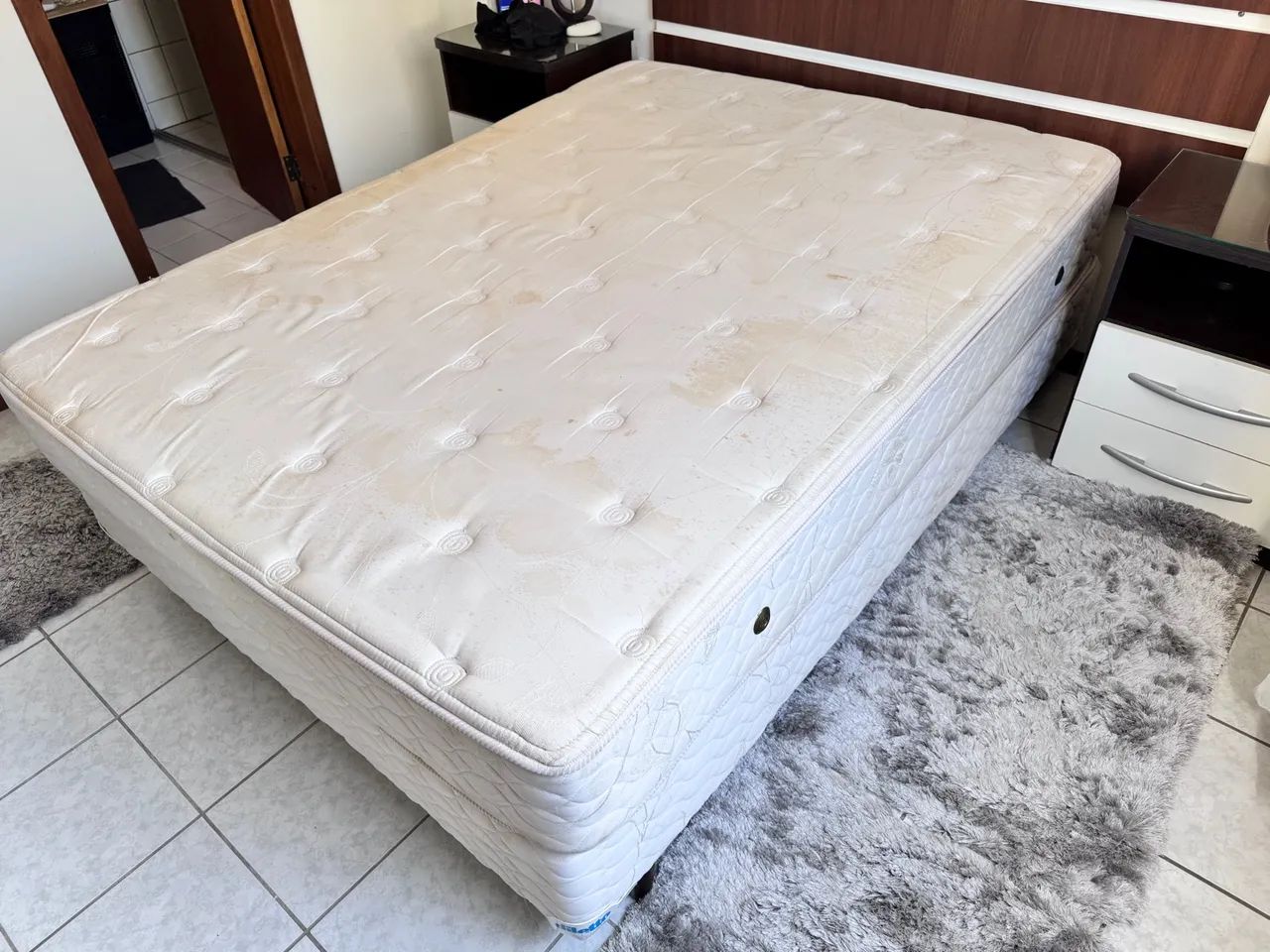 Cama colchão + base colchão  - Foto 3