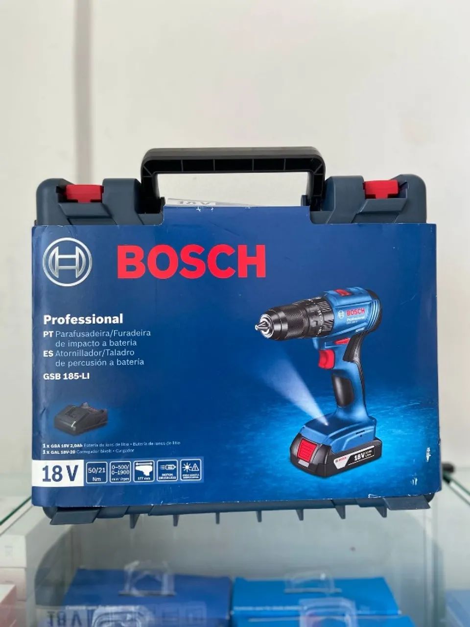Parafusadeira 18v Bosch 18v Uma bateria
