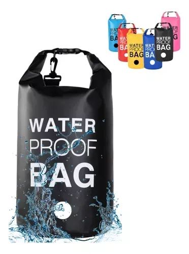 Bolsa Saco Estanque 10L Impermeável Camping Acampamento A Prova de  Água