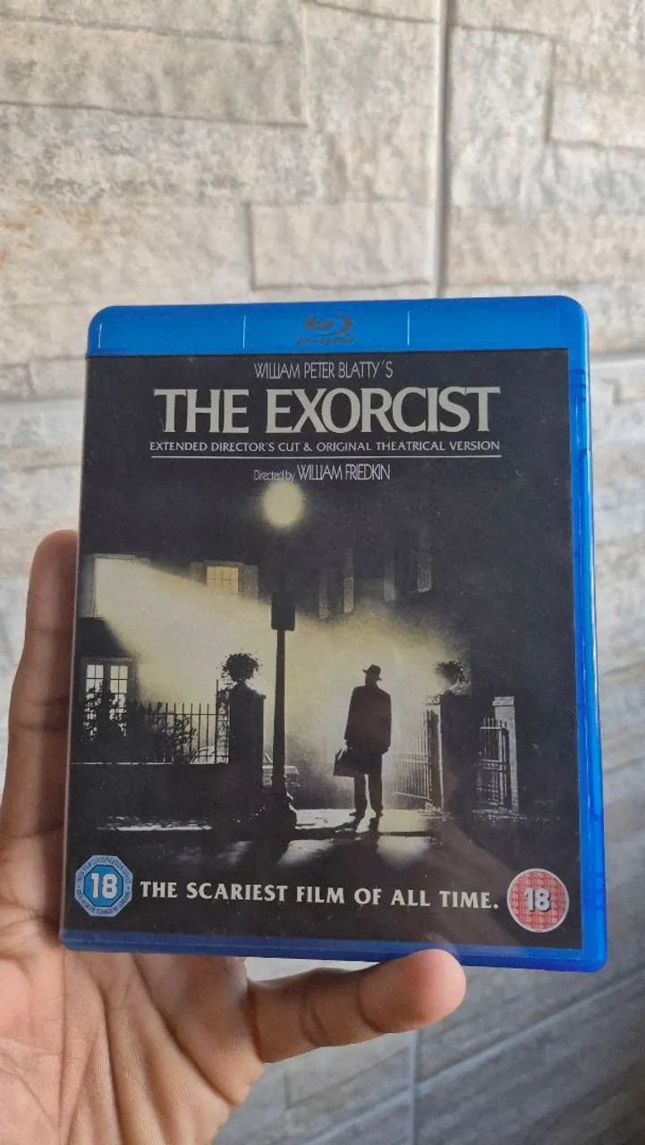 Bluray triplo, importado do Exorcista!