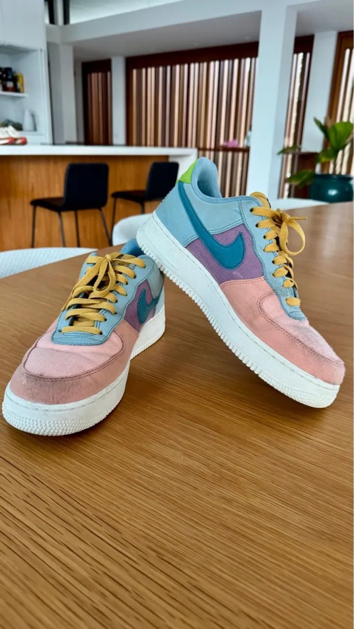 Force TÃªnis Nike Feminino Air Tenis Nike Air Force Colorido Tênis