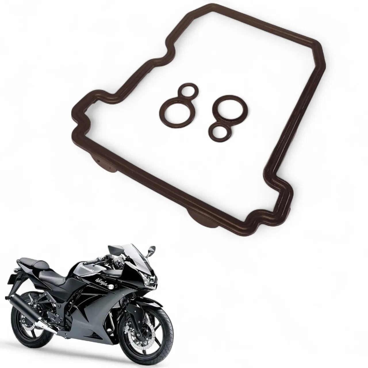 Guarnição Tampa Cabeçote Kawasaki Ninja 250 R 2009