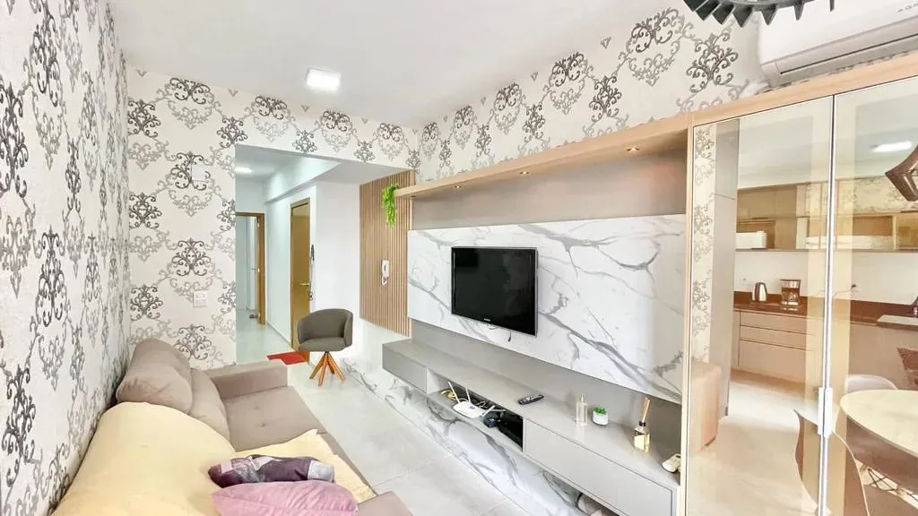 oportunidade de apartamento 02 dormitórios mobiliado a venda em capão da canoa
