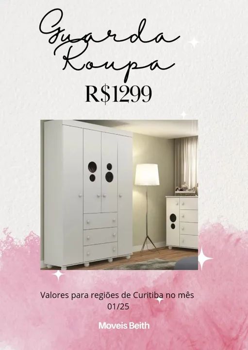 Promoção Guarda Roupa - 11/01/25  