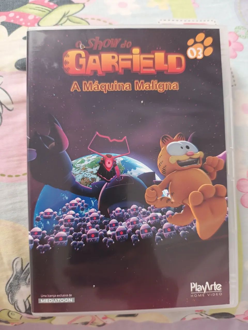 O show do Garfield vol 1 2 3 4 DVD - Foto 3
