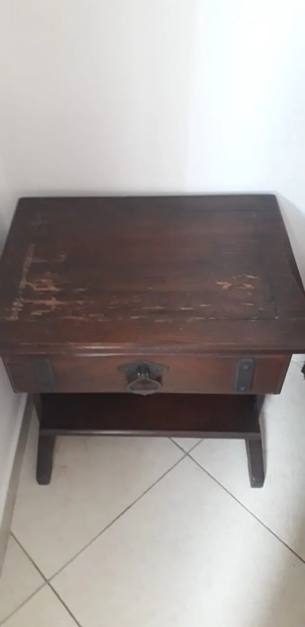 Mesa de Cabeceira Rústica - Foto 2
