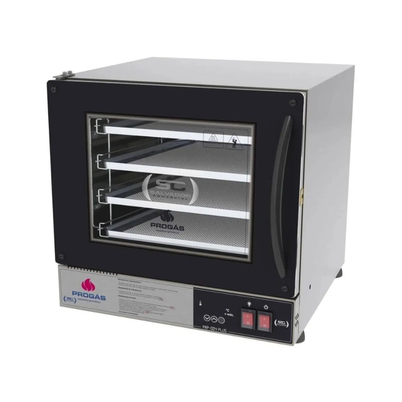 FORNO PROGAS 4 esteiras