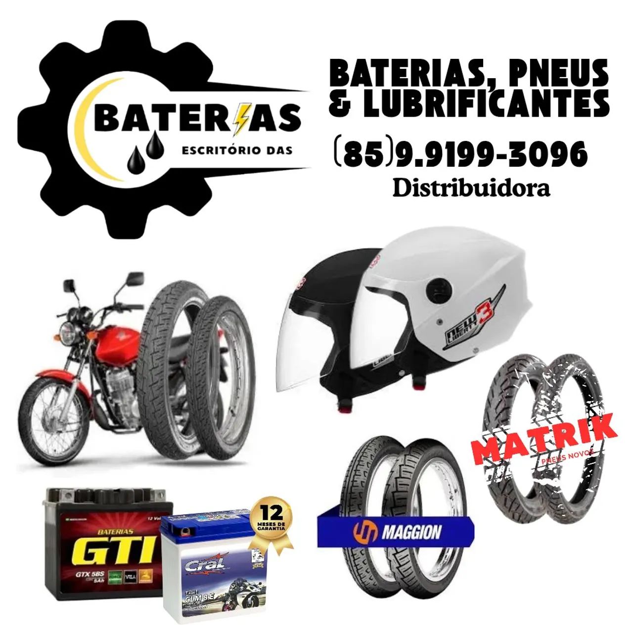 Pneus para moto - Winger, Hooper, Wings - Foto 2