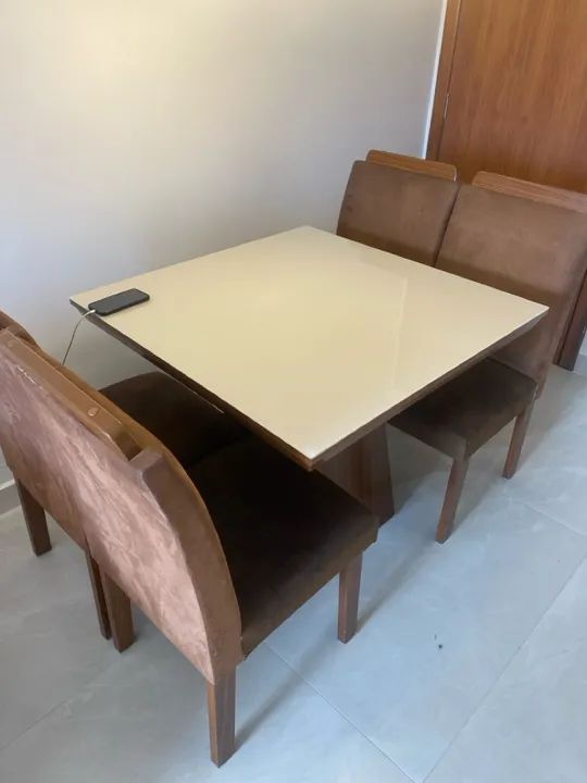 Mesa de Jantar 4 Cadeiras - Foto 3