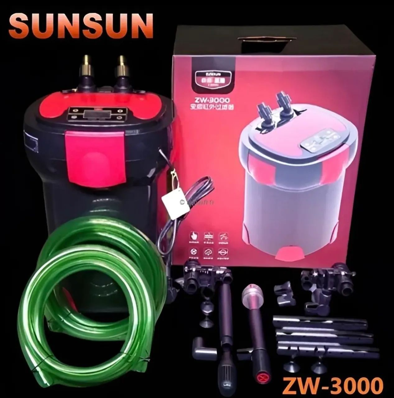 Canister 3000l/h sunsun com UV - Foto 2