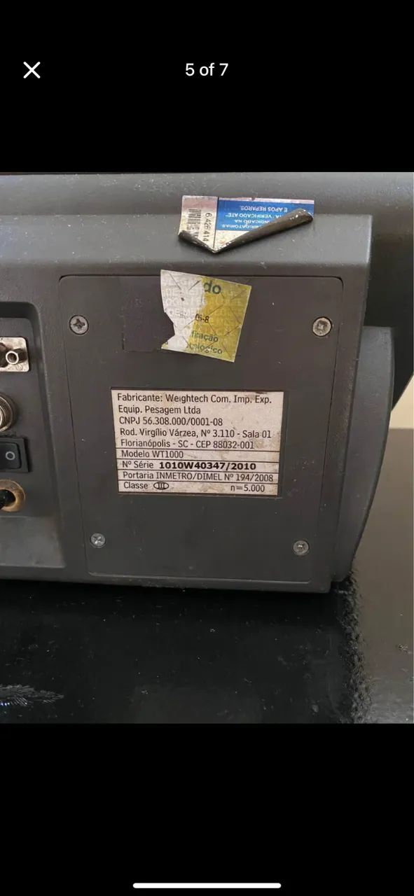 Leitor de Balança Weightech WT1000 - Foto 4