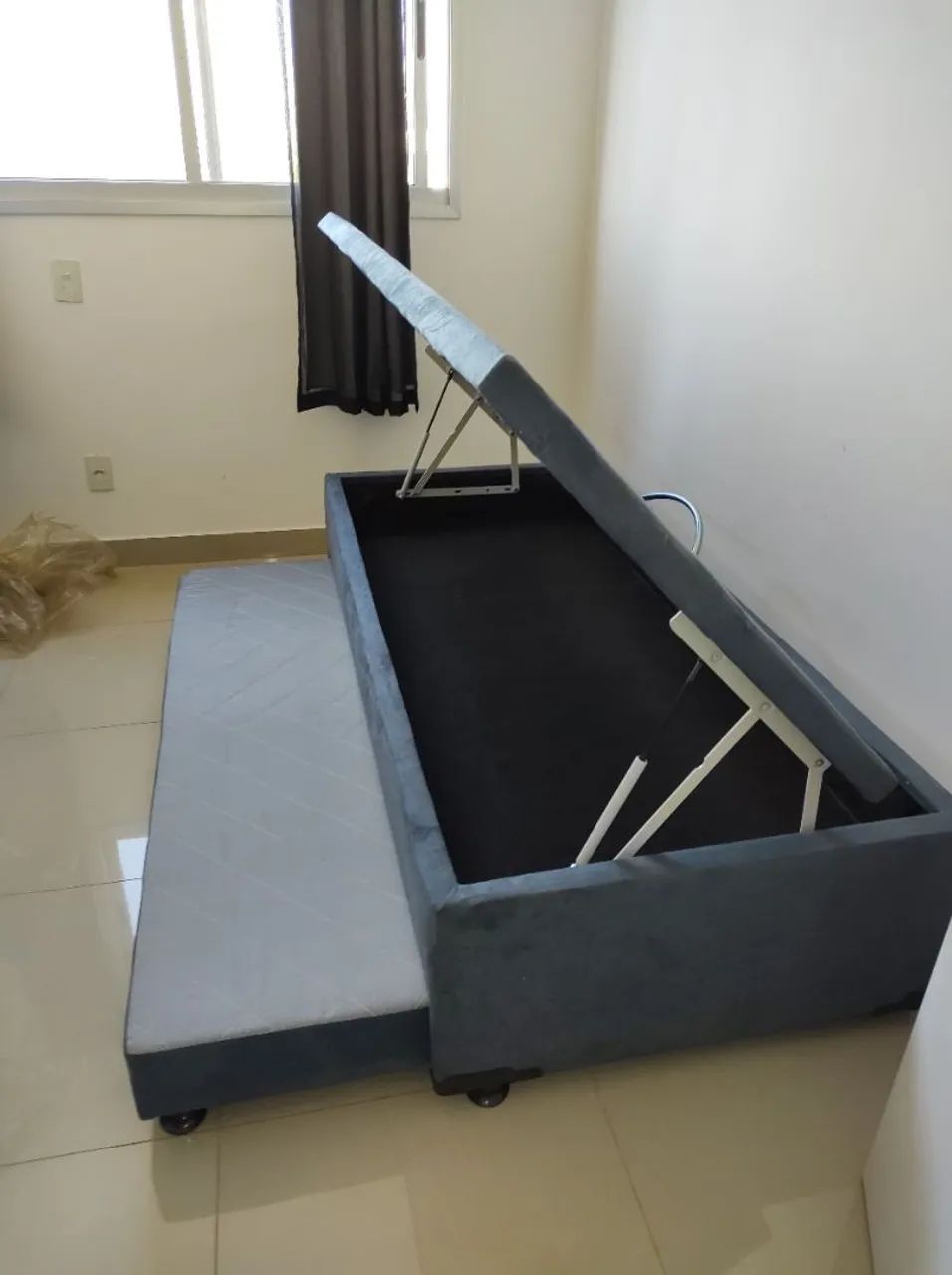 Cama Box com Baú e Cama Auxiliar - Foto 2