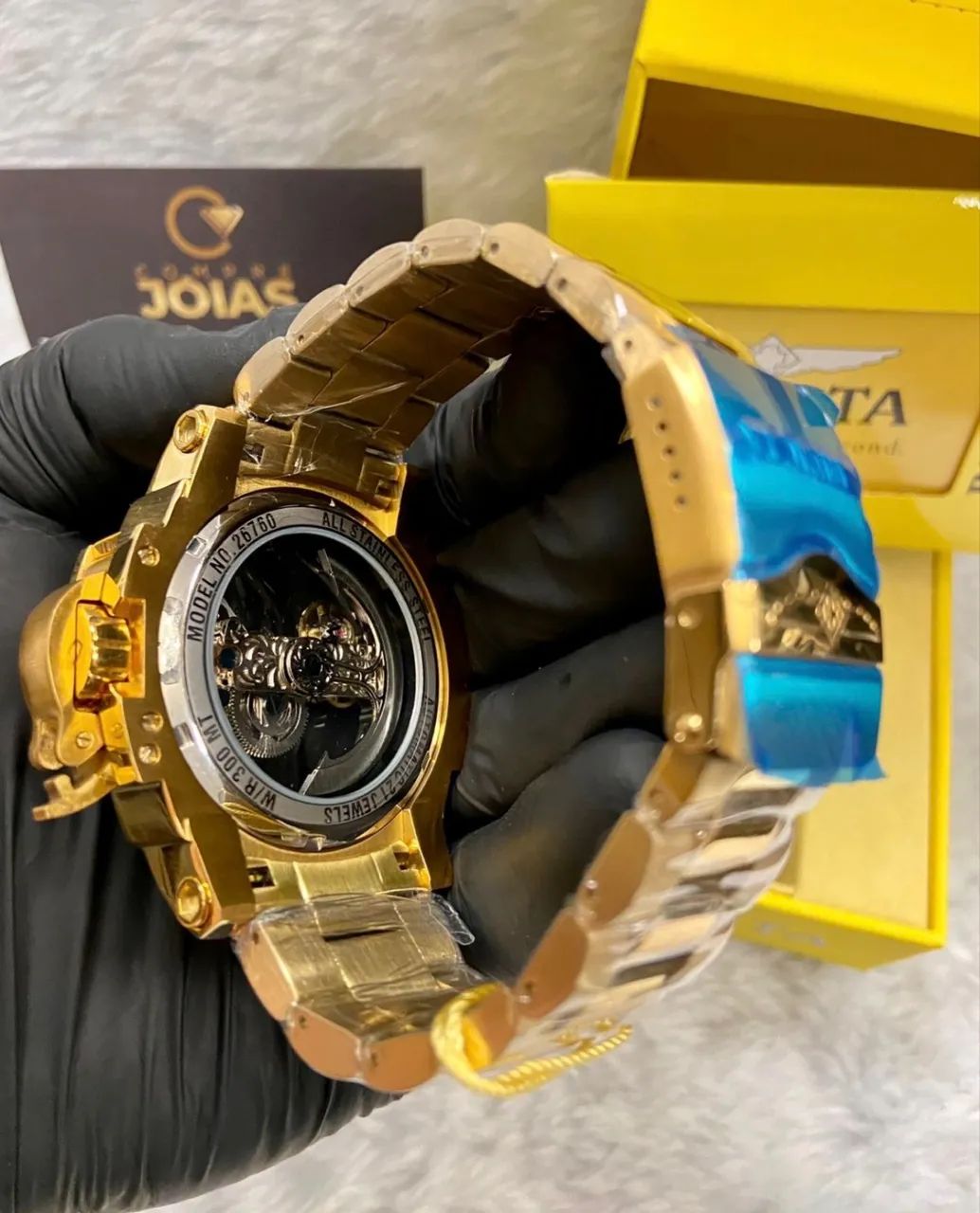 Relógio Invicta Coalition Forces 26709 Dourado ,Premium  - Foto 2