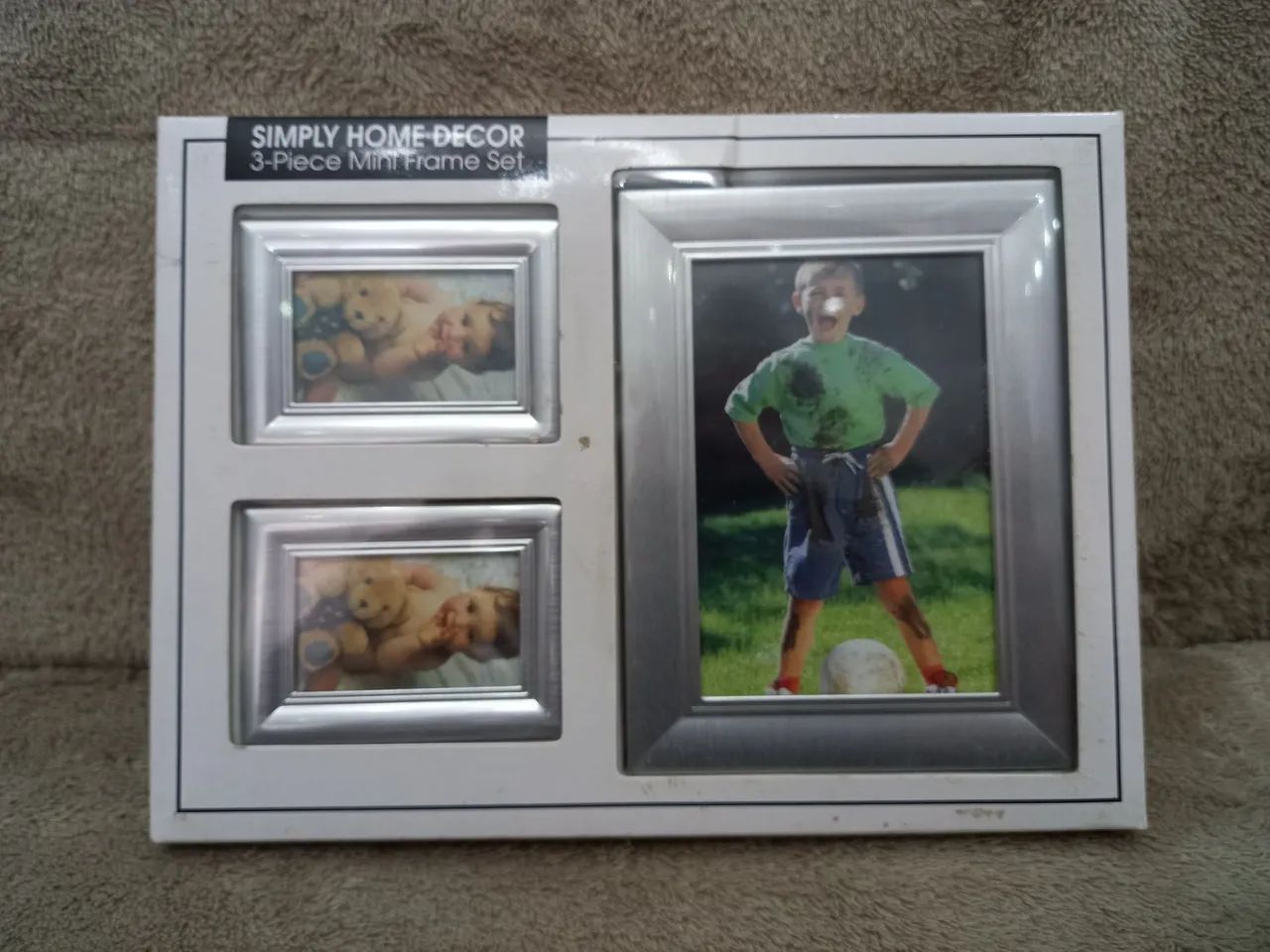 Kit com 3 porta-retratos em alumínio!<br> - Foto 3