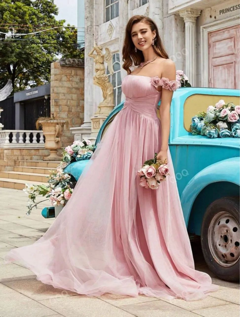 Vestido Rose longo - Foto 4