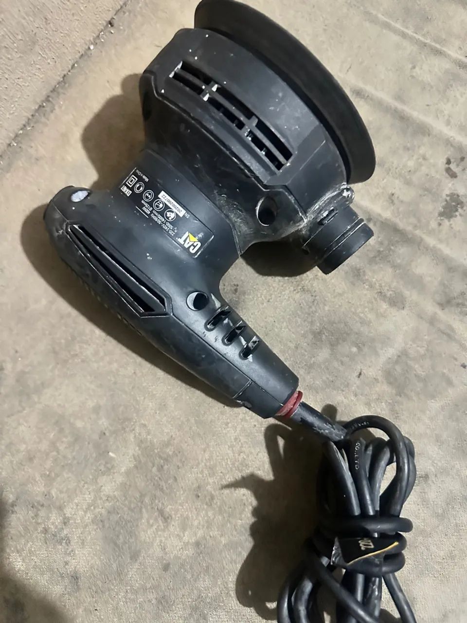 Orbital cat DX461 usada com pequeno defeito no controle de velocidade  - Foto 6