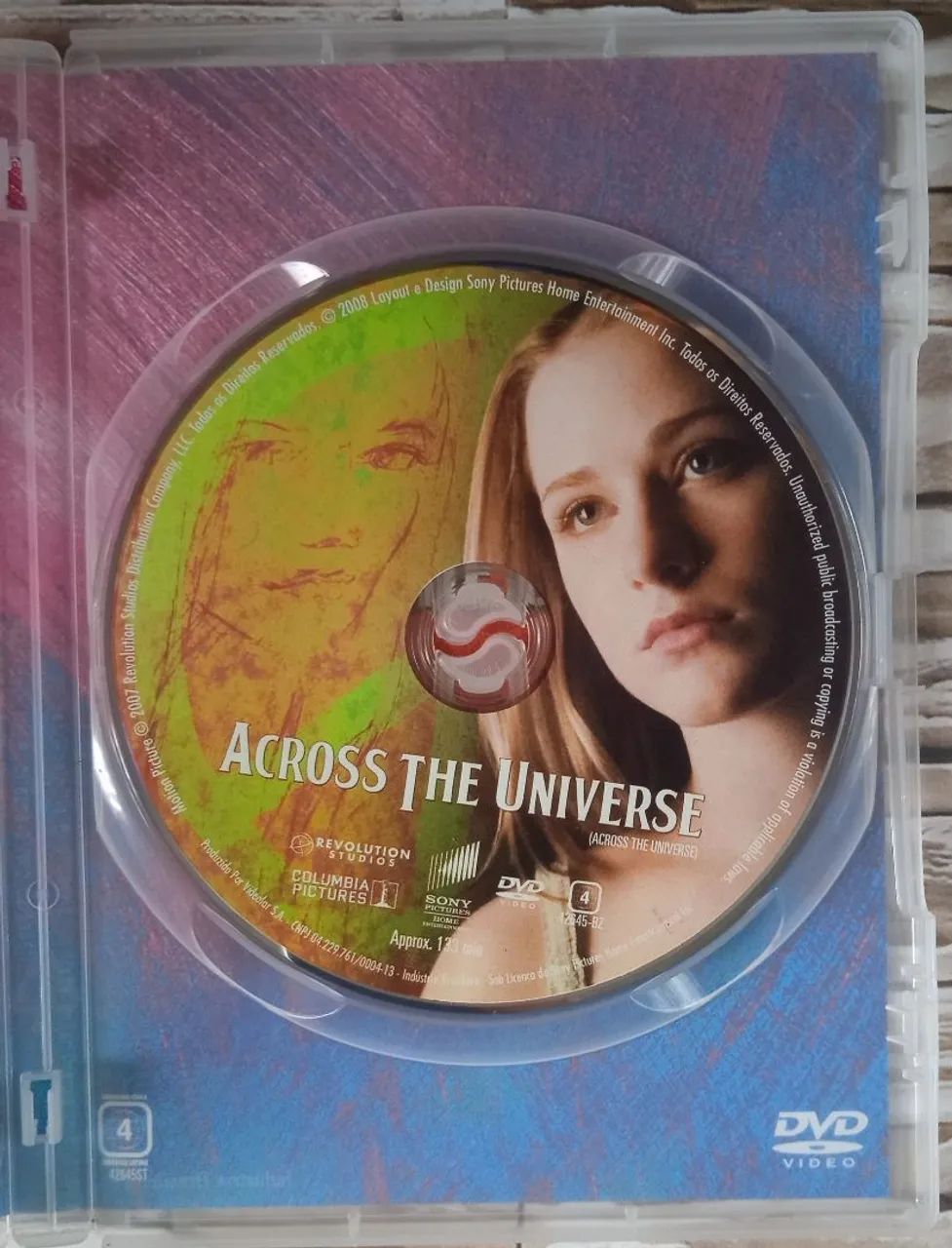 DVD Across The Universe - com Evan Rachel Wood. - Foto 2