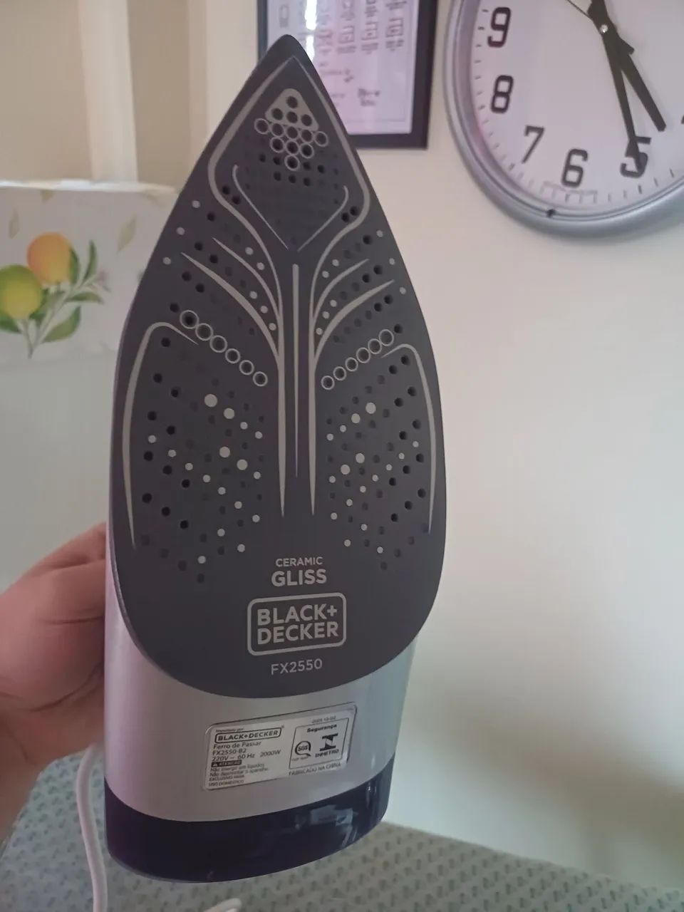 Ferro  de passar Black Decker novo  - Foto 2