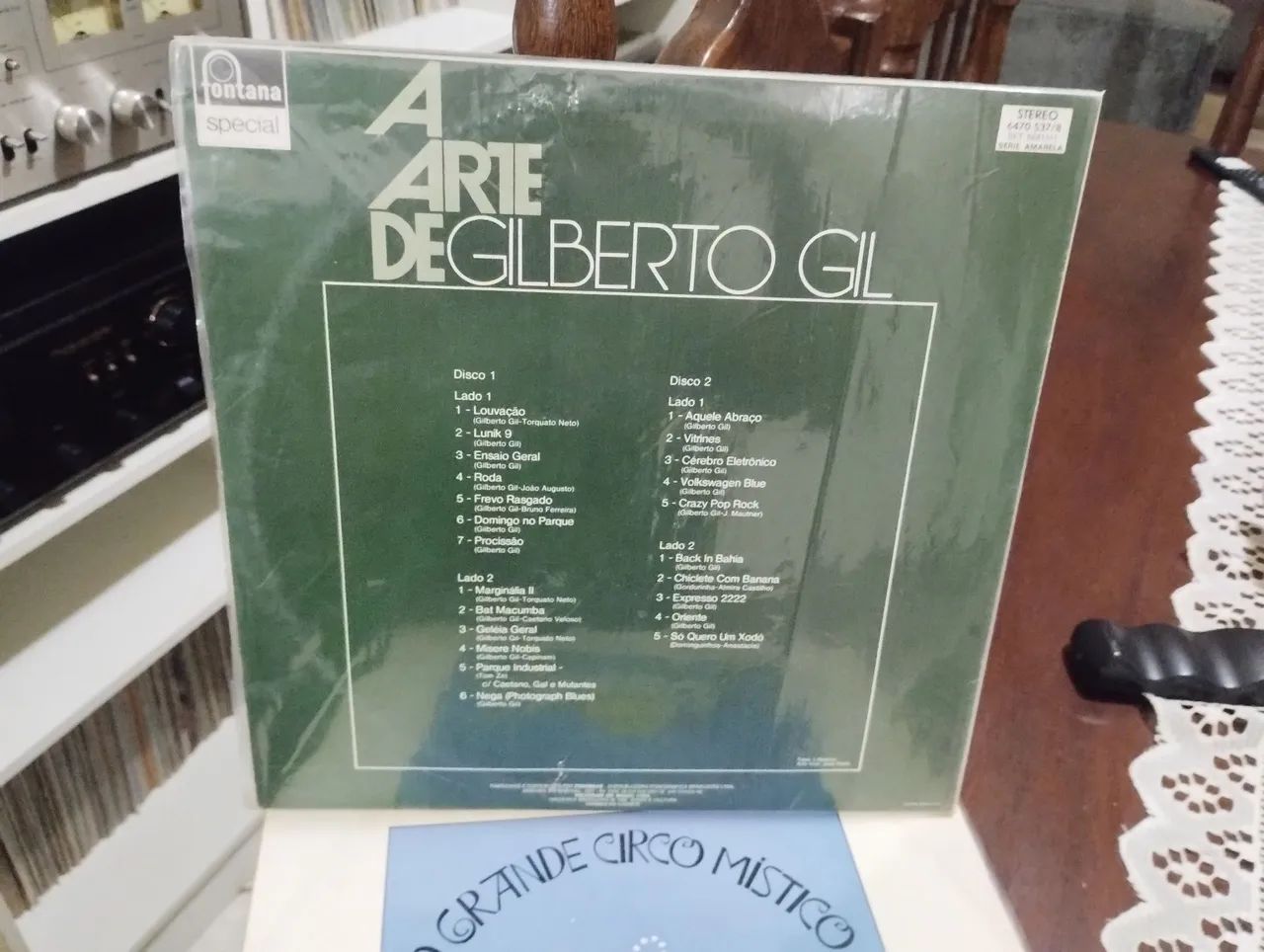 A Arte de Gilberto Gil vinil - Foto 3