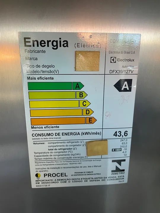 Geladeira Electrolux frost free  - Foto 2