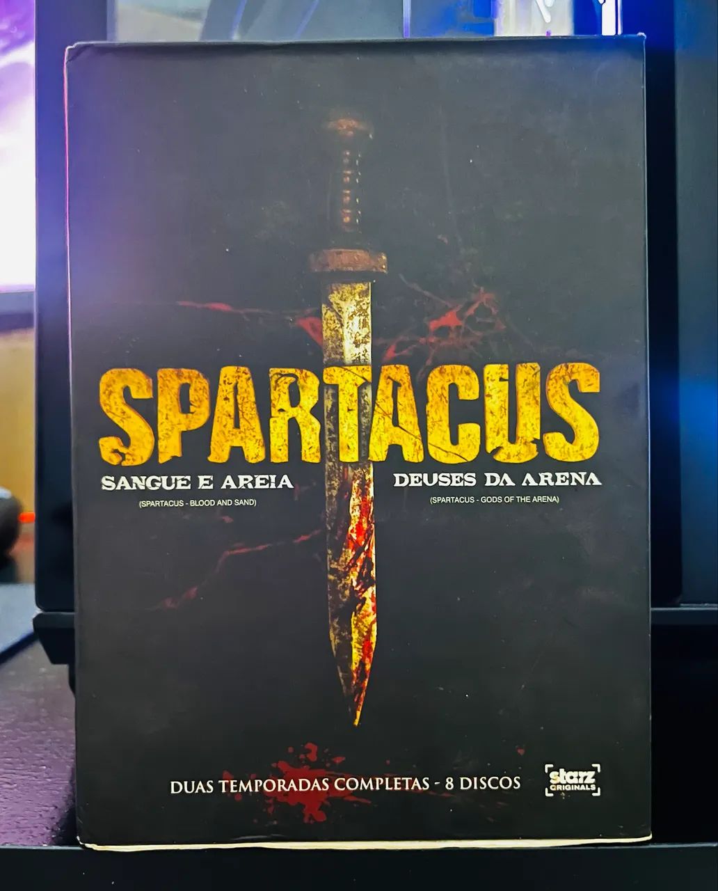 Box DVD Spartacus - 2 Temporadas (8 discos)