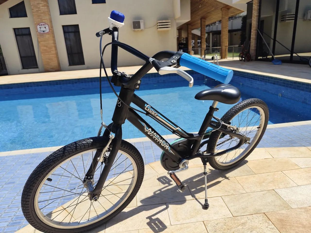 Bicicleta infantil aro 20 Nathor - Foto 3