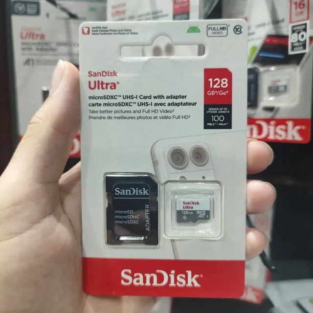Cartão Sandisk Original Classe 10 Lacrado com Garantia - Aceito OLXPAY e FAÇO ENVIO