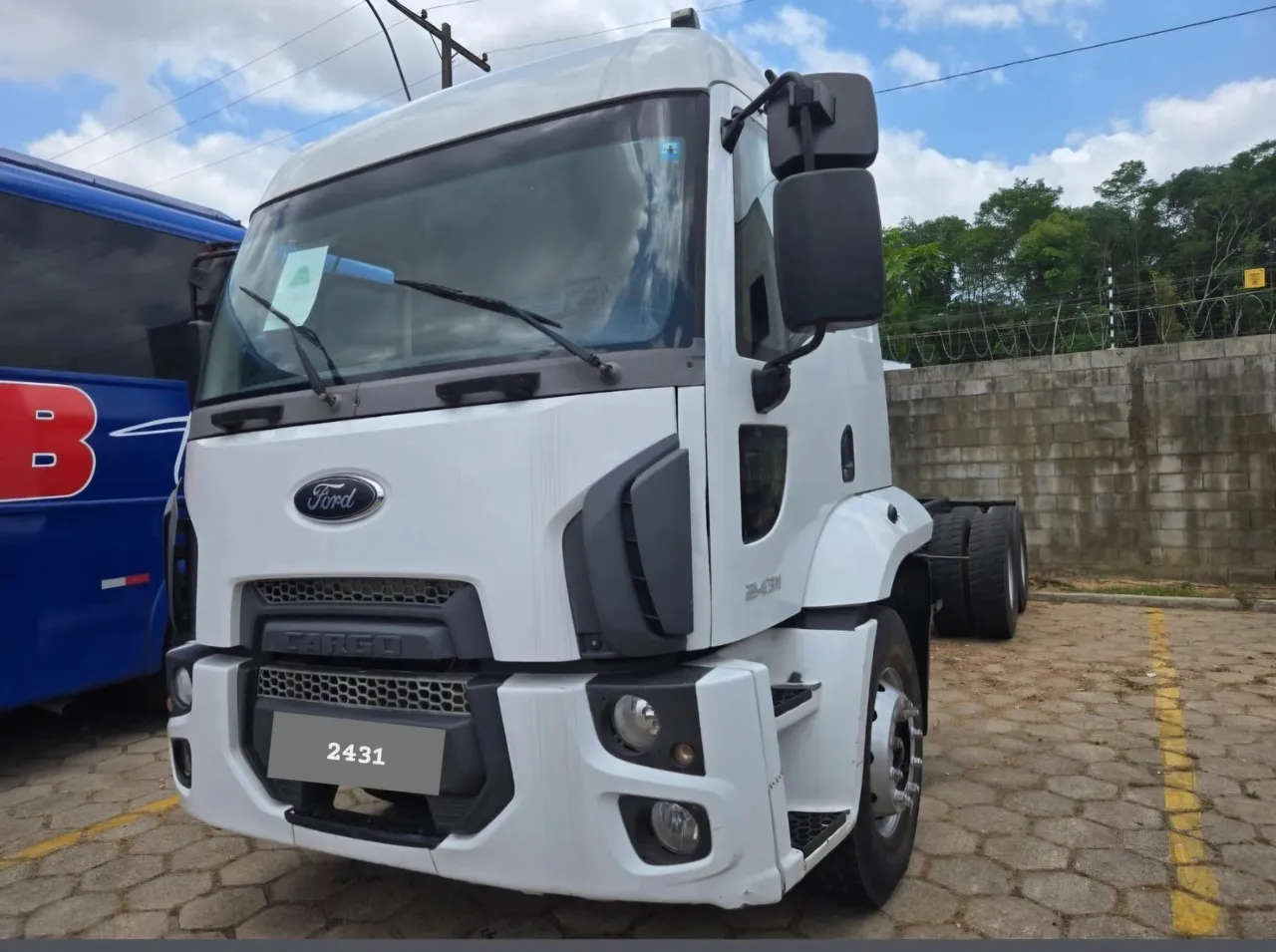 CAMINHÃO FORD CARGO 2431 ANO 2018/19