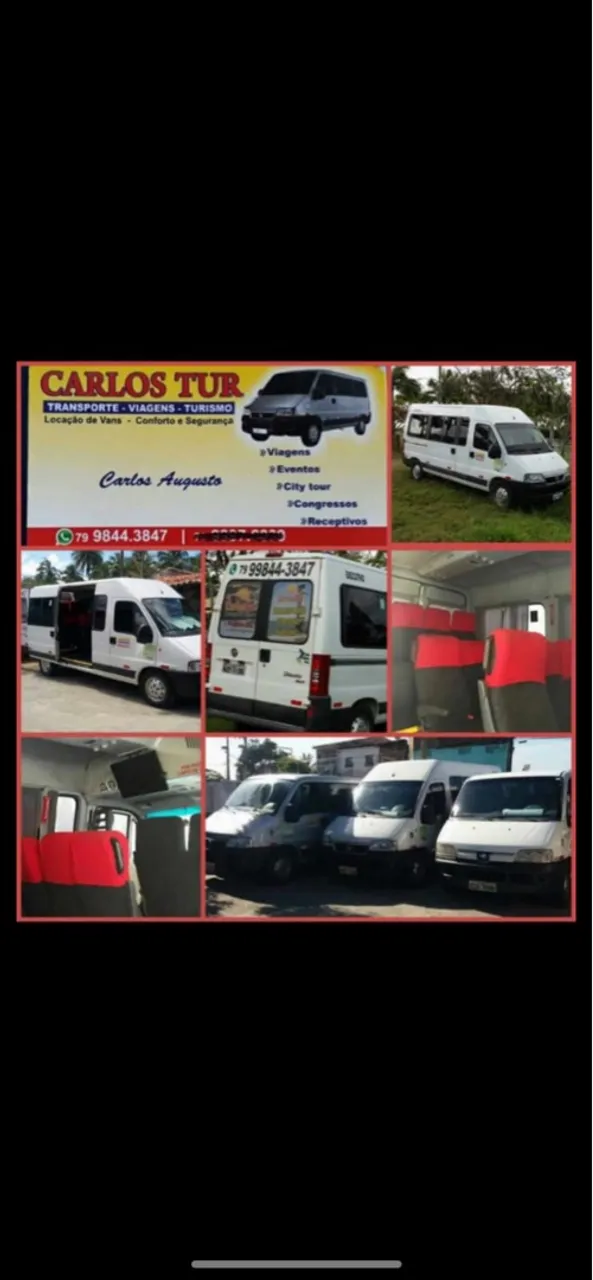 Locação de vans