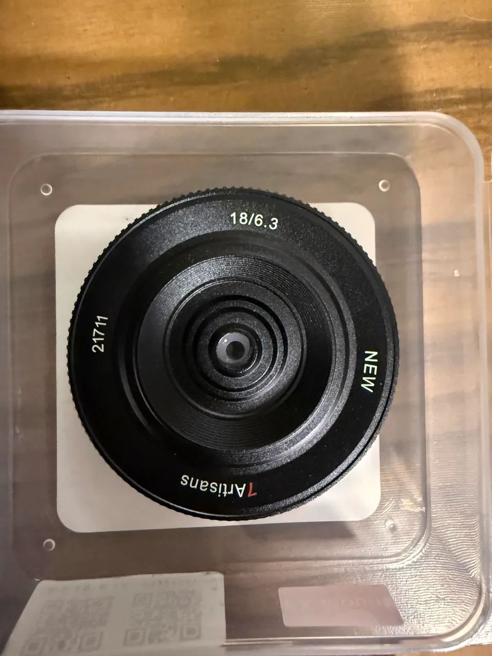 Lente 7artisans pancake 18mm f6.3 II para fujifilme x - Câmeras e