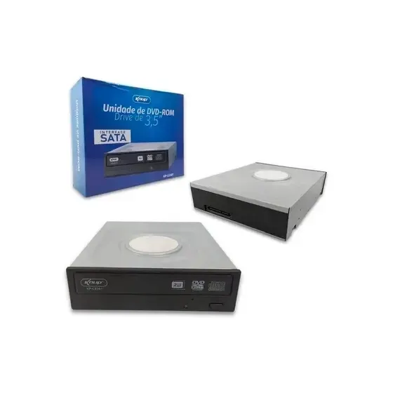 Gravador Dvd Sata 18 X Knup - Kp-le301