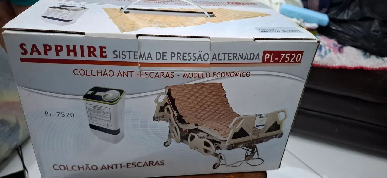 Cama Hospitalar Anti-Escaras com Sistema de Pressão Alternada - Foto 2