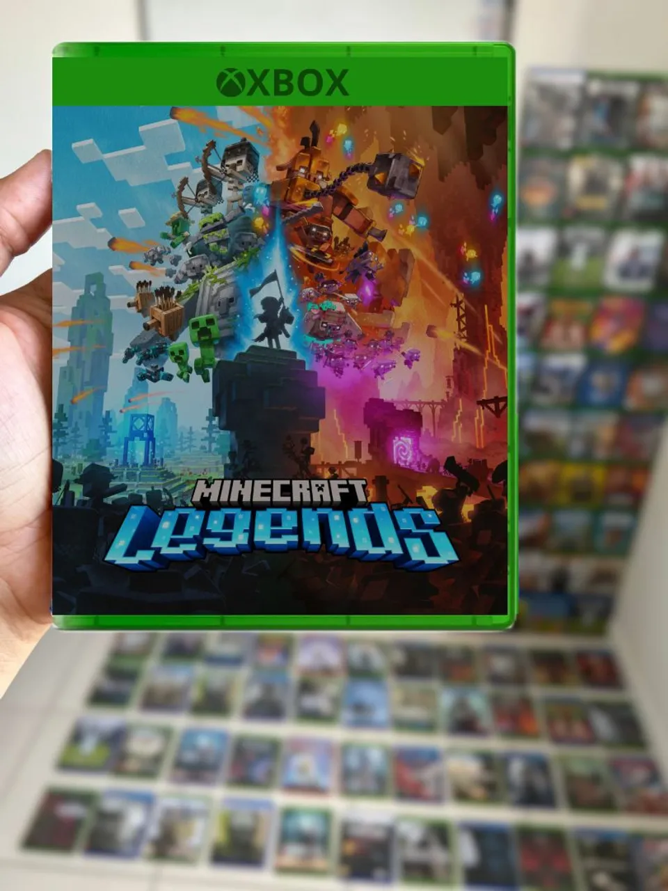 Minecraft legends jogo xbox one series