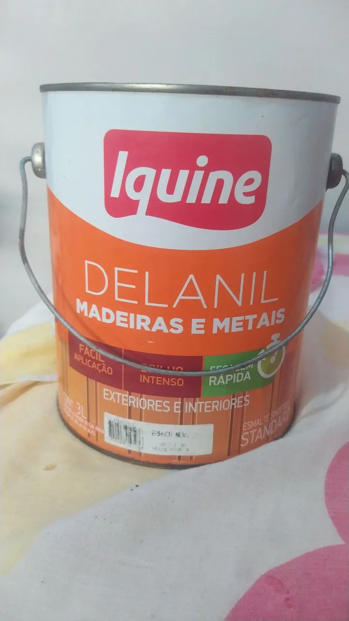 Tinta Delanil Madeiras e Metais 3L - Iquine
