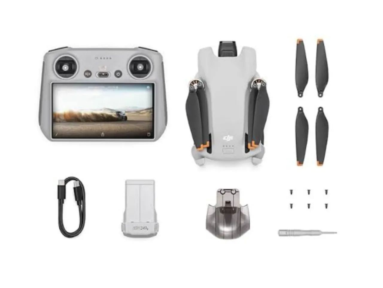 Drone DJI mini 3 standart controle com tela NOVO (LACRADO) - Foto 2