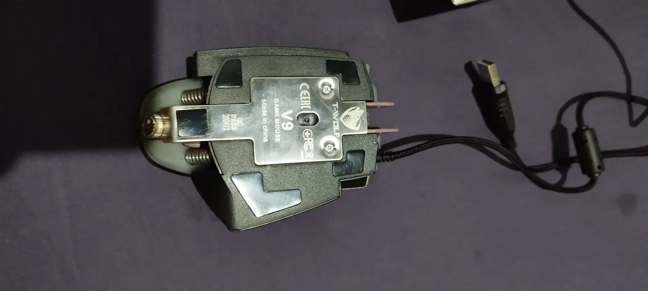 Mouse Gamer T-Wolf V9 Macro Programavel - 8 Botões - Foto 3