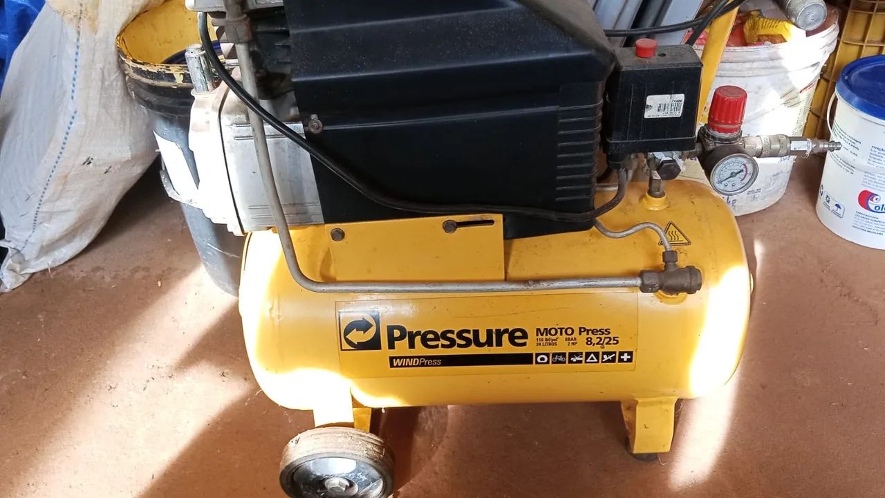 COMPRESSOR DE AR - POTENTE E PRONTO PARA O TRABALHO! - Foto 2