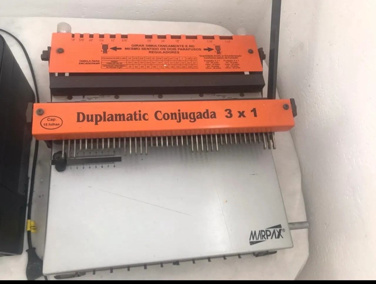 ENCADERNADORA DUPLAMATIC CONJUGADA 3x1 - PROFISSIONAL 