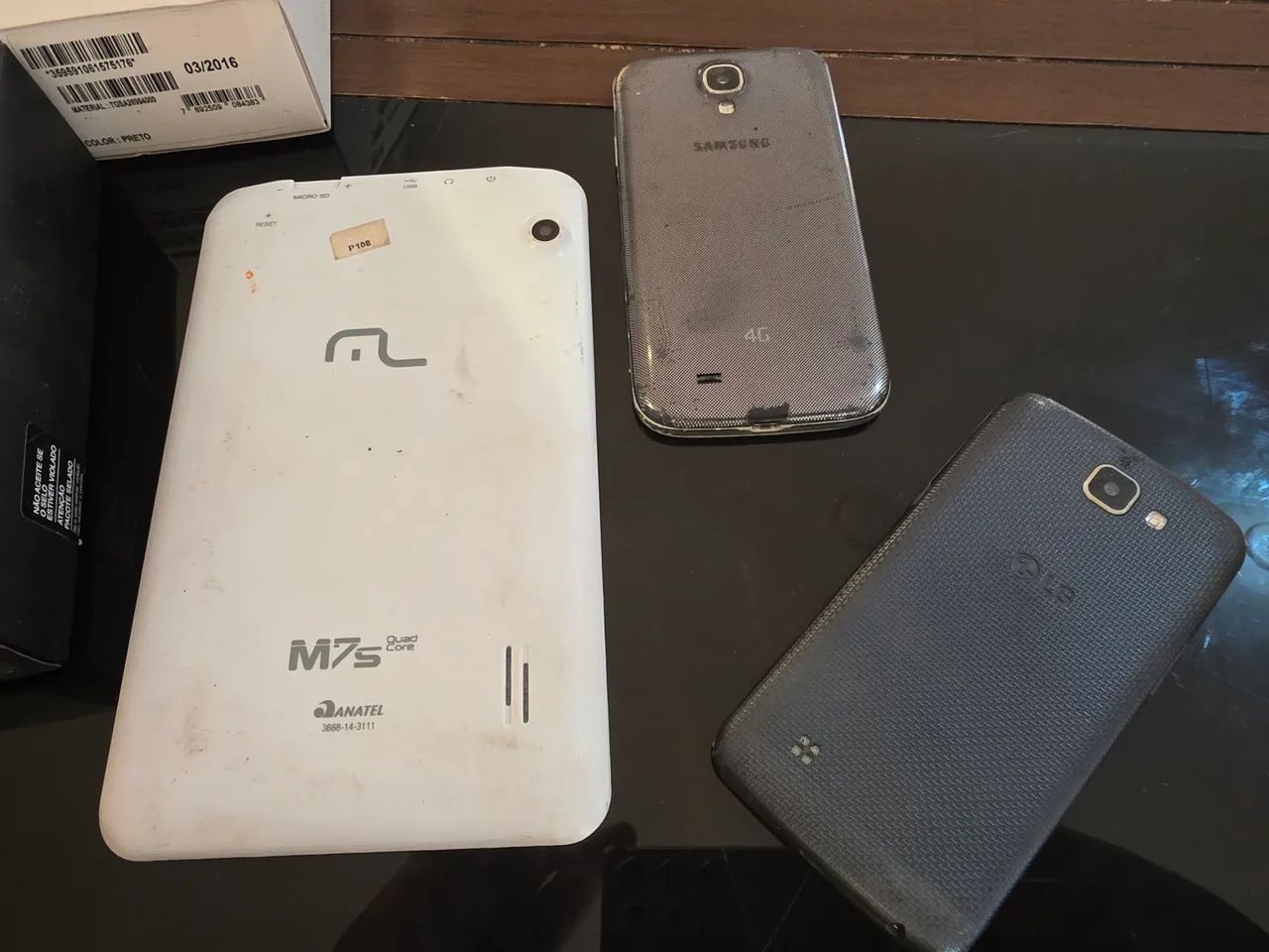 Lote caixas originais e Celular Samsung e LG - Peças e Aparelhos - Foto 4