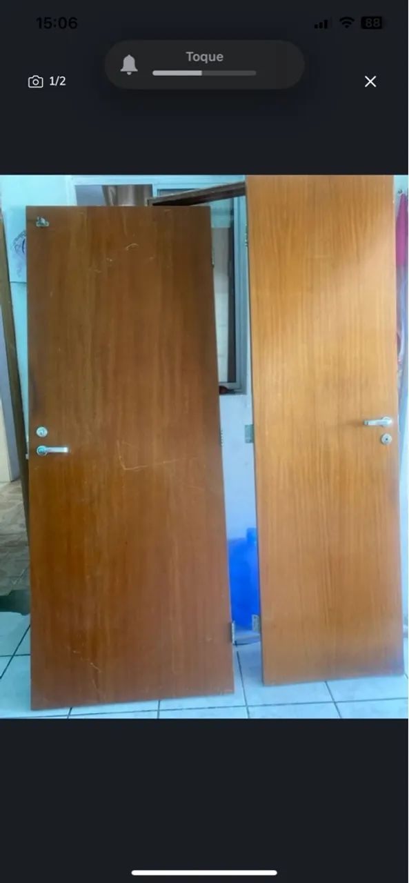 Vendo portas com pequenas avarias 