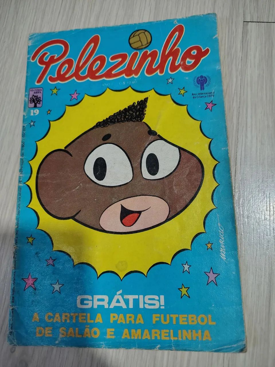 Lote com 3 gibis do Pelezinho, editora Abril, anos 1978 / 1979 / 1980 - Foto 3