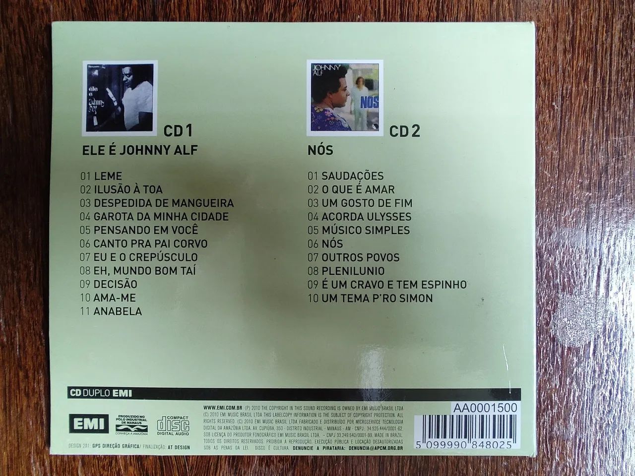 Johnny Alf - Ele É Johnny Alf / Nós - CD Duplo - Foto 3
