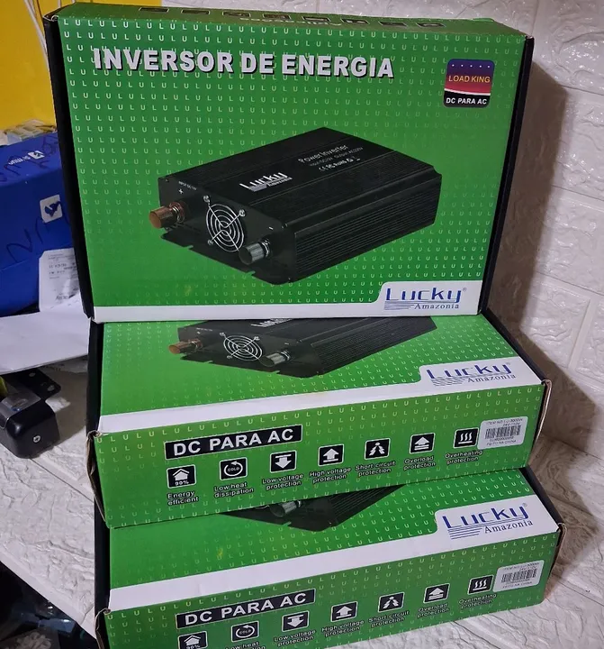 Inversor de energia 24v para 110v de 3000w.