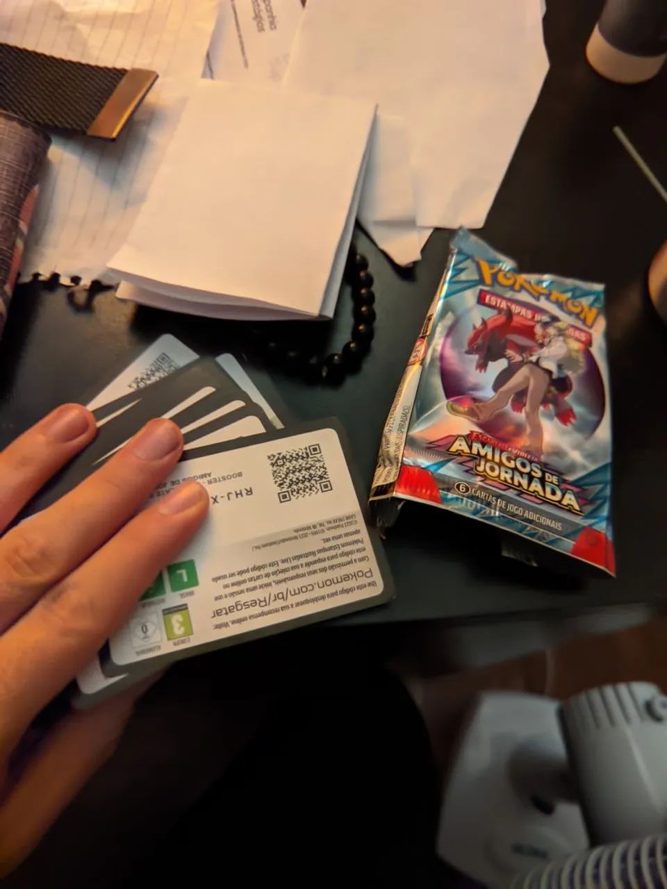 Pokemon Codigos Booster - Escarlate e Violeta - Foto 2