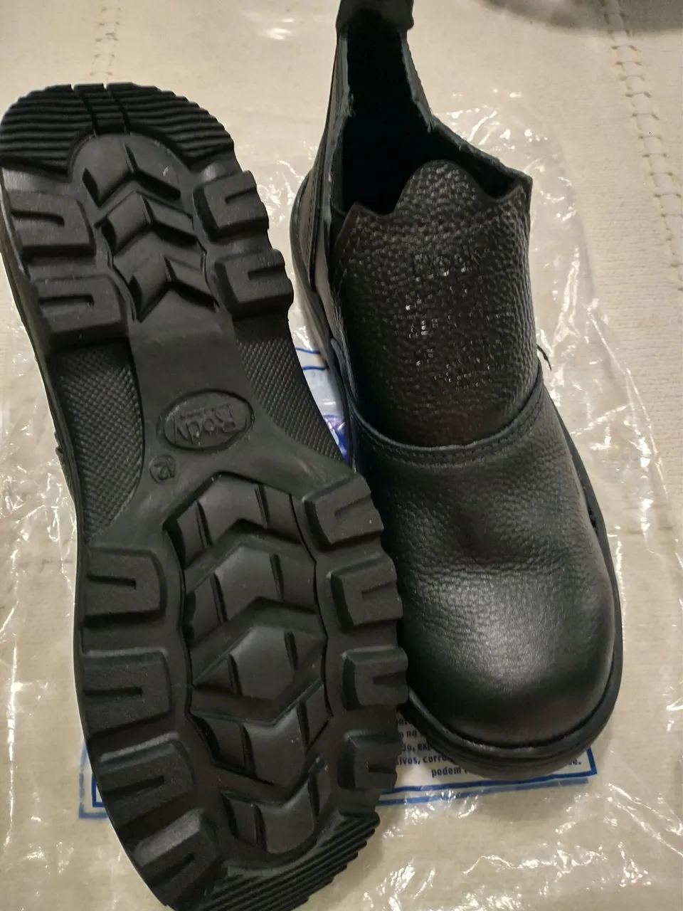 Bota de Segurança Preta - Conforto e Proteção