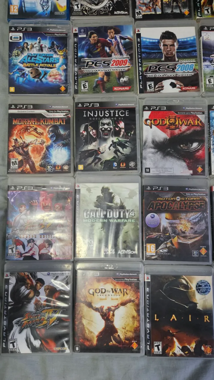 Jogos de Playstation 3 (PS3) - Diversos Títulos
