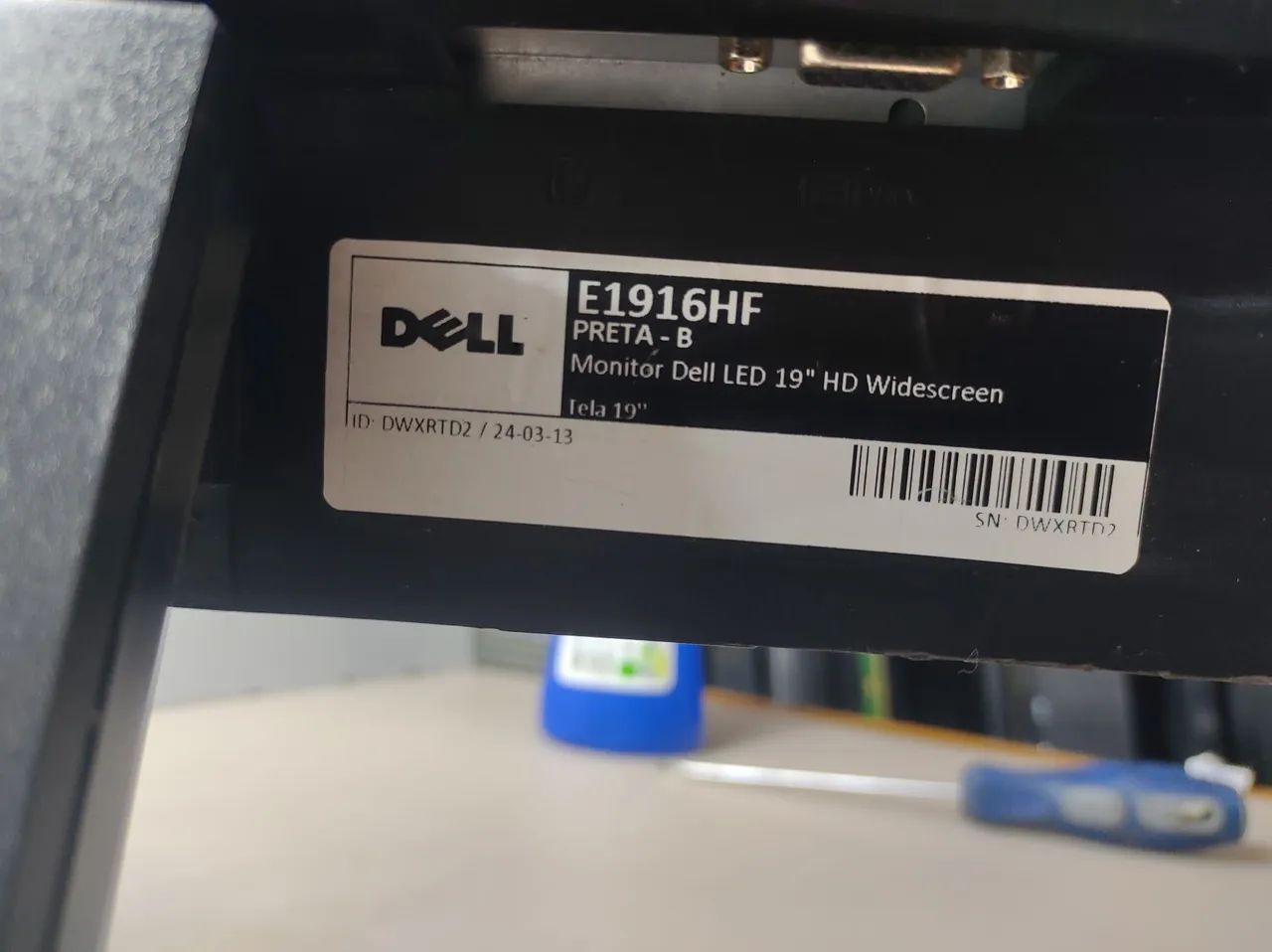Monitor Dell 18,5 polegadas VGA e playport - Foto 3